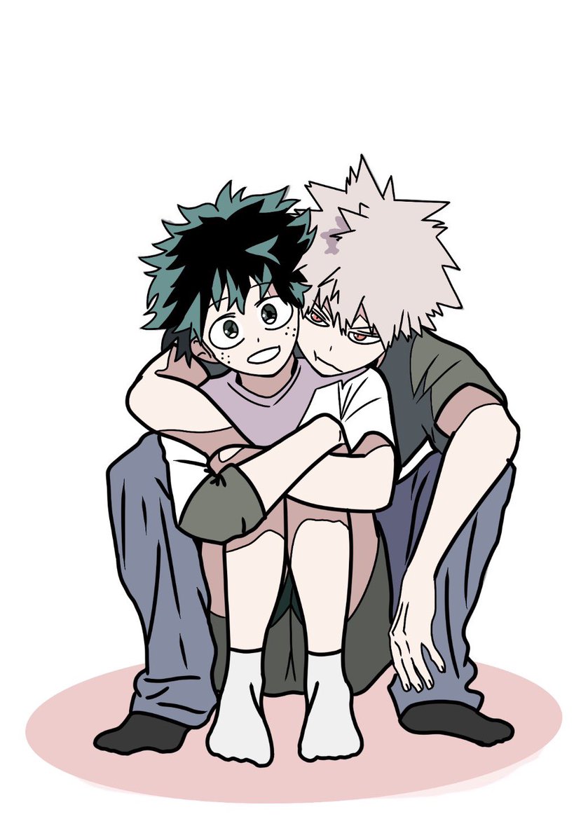 _Mmux_'s tweet photo. Yeah he’s yours Bakugo!!  (⁠⁠^⁠³⁠^⁠)⁠🧡💚
#bkdk #BKDK #bakudeku
#bakugo #midoriya https://t.co/8drinrUnZU