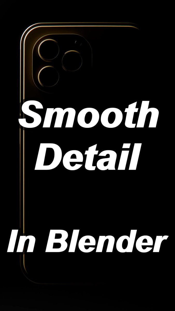 Falco3DR's tweet photo. 🟡Add Smooth Detail in Blender !🟡
With the Data Transfer modifier, you can transfer custom normals from one object to another and make the shading blend much better between them.
#blender #blender3d #b3d #blendertips #tutorial #tuto #productvisualization #productdesign https://t.co/9QprRsghib