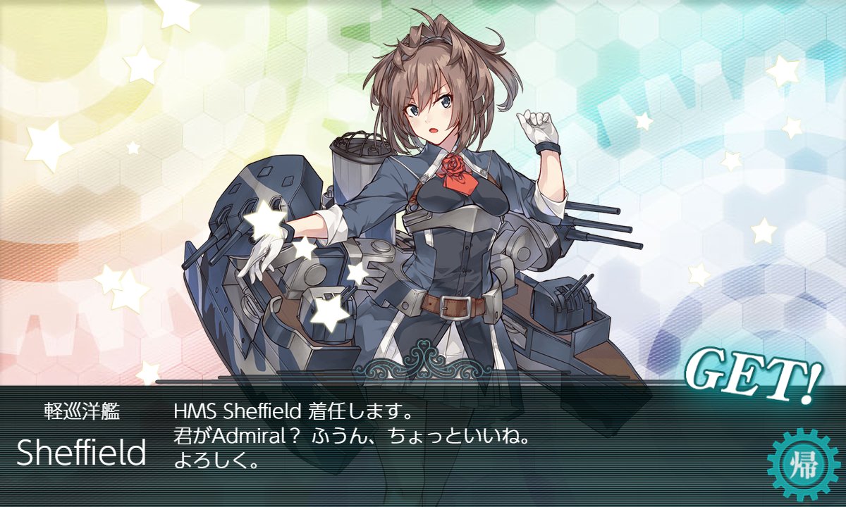 FleetM54's tweet photo. 道中ではじめまして
資源が足りないよー https://t.co/o2SXQMOhew