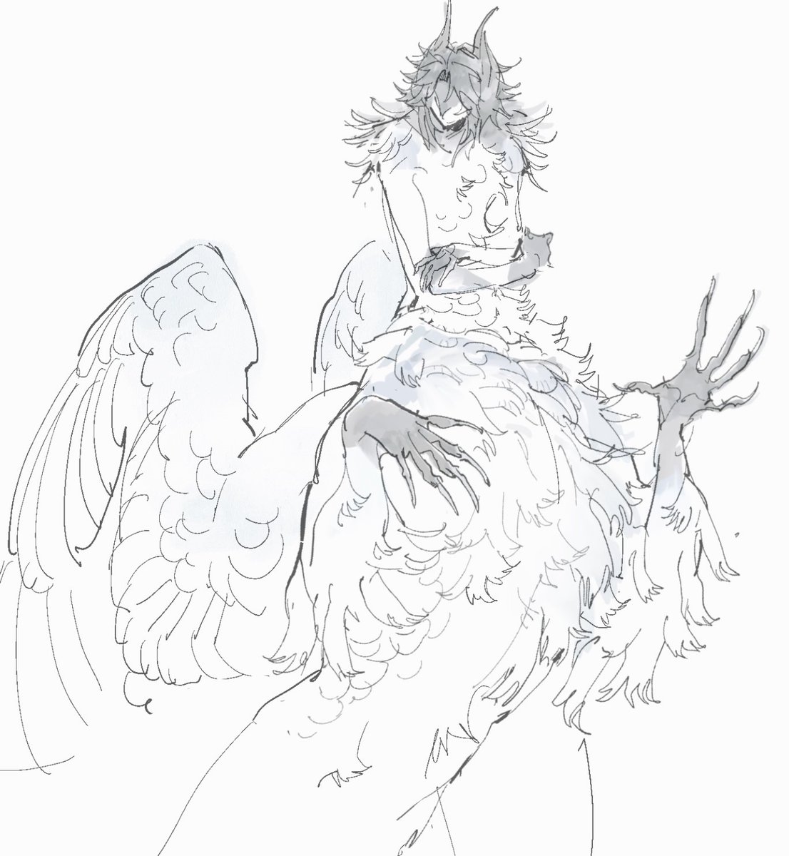 Simon_199023's tweet photo. No time to draw raaahhhhh https://t.co/qf59AF1UN0