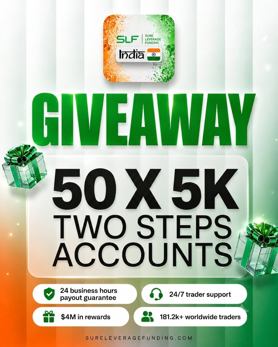SLFFUNDED's tweet photo. $5K CHALLENGE GIVEAWAY! 🚨

🏆 50 traders will WIN a $5K Challenge Account

👉🏼 How to Enter:

🔁 Repost (RT) &amp; Follow @SureLeverage 📌 JOIN SLF GIVEAWAYS TELEGRAM 
🔥 TAG SLF FUNDED &amp; COMMENT SLF 

TELEGRAM - https://t.co/eMnq8LD2jn

🚨WINNER ANNOUNC IN TELEGRAM 🚨 https://t.co/6JUmNZG2W8