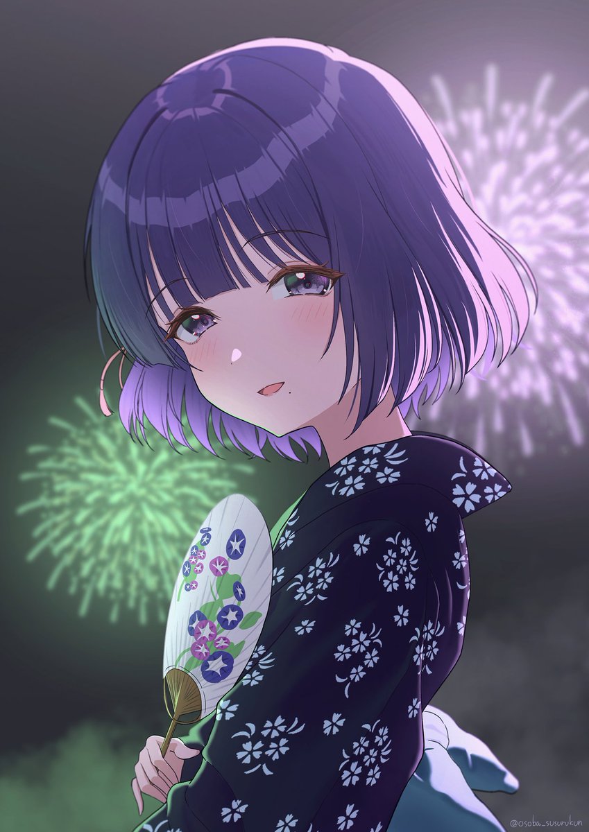 osoba_susurukun's tweet photo. 秦谷さんと花火大会に行きたかったのがバレた https://t.co/YXQfuzUMV4