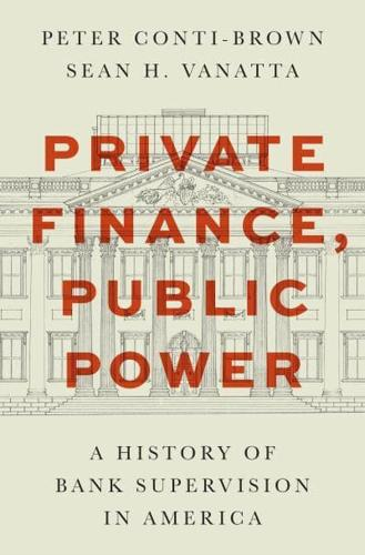 int_mon_econ's tweet photo. Thought-provoking!

"Private Finance, Public Power: A History of Bank Supervision in America" by Peter Conti-Brown and Sean H. Vanatta.

"Conti-Brown and Vanatta trace the different supervisory frameworks that evolved over time, from the imposition of private liability on bank shareholders to the development of the central bank to the creation of federal deposit insurance. Negotiations took place at federal and state levels, but, over time, the federal government assumed most of the responsibility for managing financial risk. Moreover, federal supervisory officials began to undertake more varied tasks, including monitoring racial discrimination and managing financial concentration. Conti-Brown and Vanatta introduce a diverse cast of characters—bankers, politicians, bureaucrats, and others—and show how they navigated two hundred years of financial panics, scandals, and crises to build the system that structures modern America’s banking system."

https://t.co/ZP7isZBeKh