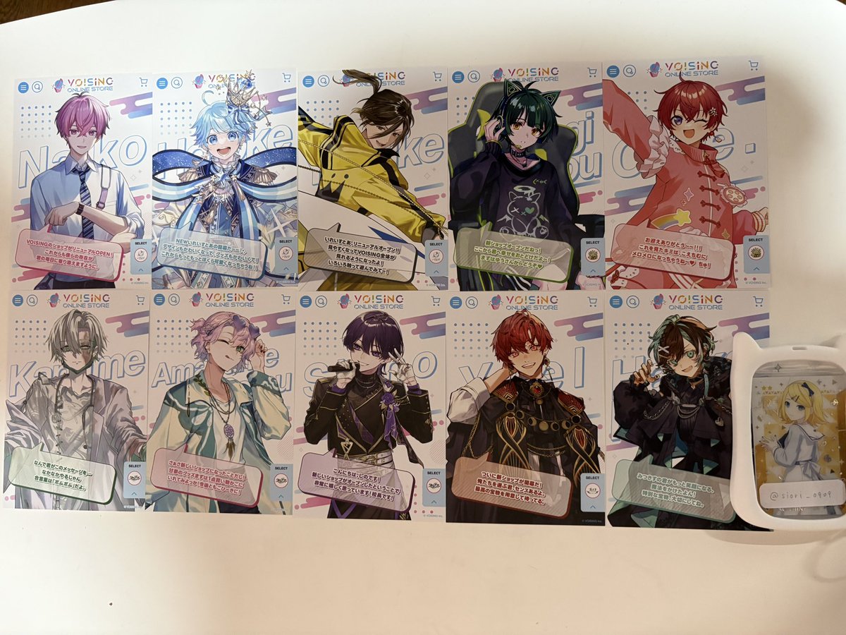 siori_0909's tweet photo. 【買取】 ボイシング

譲 : VOISING特典
求 : PayPay

0.02~
まとめての方優先

 #いれいすグッズ買取 
 #すたぽらグッズ買取 
 #クロノヴァグッズ買取 
 #ブラフラグッズ買取 https://t.co/vdLHvFY4s4
