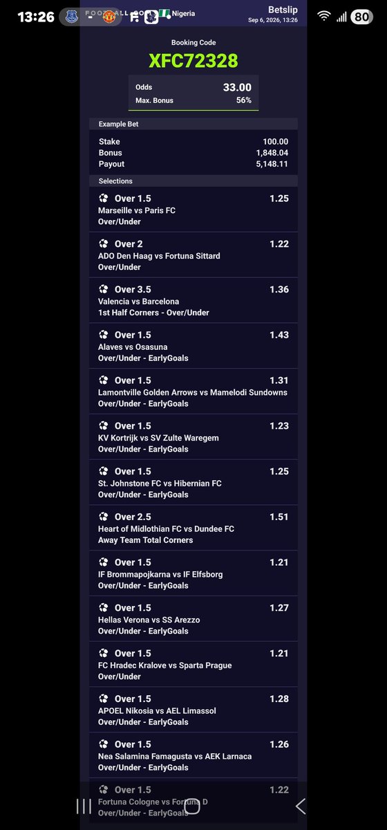 SurpriseTipz's tweet photo. Edits on Universe 
33 odds on https://t.co/dA5uzhdIRj 
Code =XFC72328 https://t.co/vVSGXU7edD