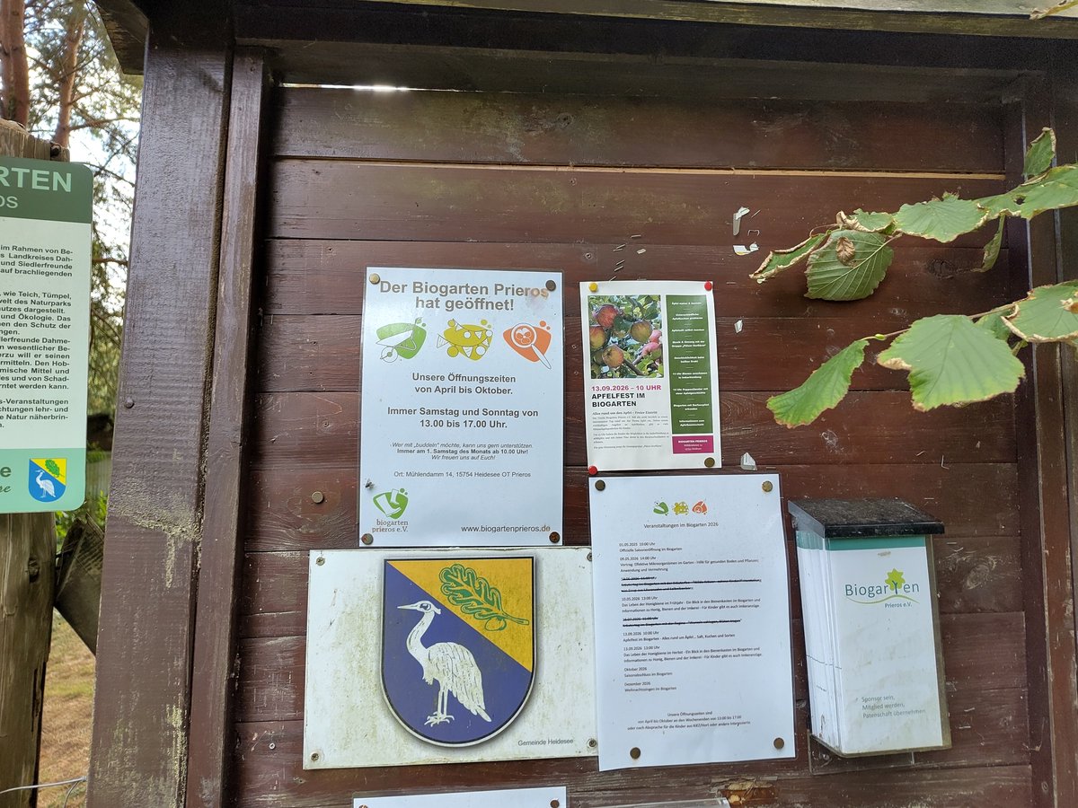 lbienel's tweet photo. Unterwegs in Brandenburg und tolle engagierte ehrenamtliche Gartenbetreiber kennen gelernt. https://t.co/YATPC0FC41