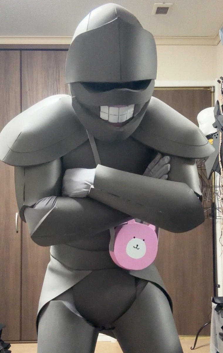 wild1324's tweet photo. コスプレ/ちいかわ
ポシェットの鎧さん

＃ちいかわ https://t.co/3unKWGc4Vt
