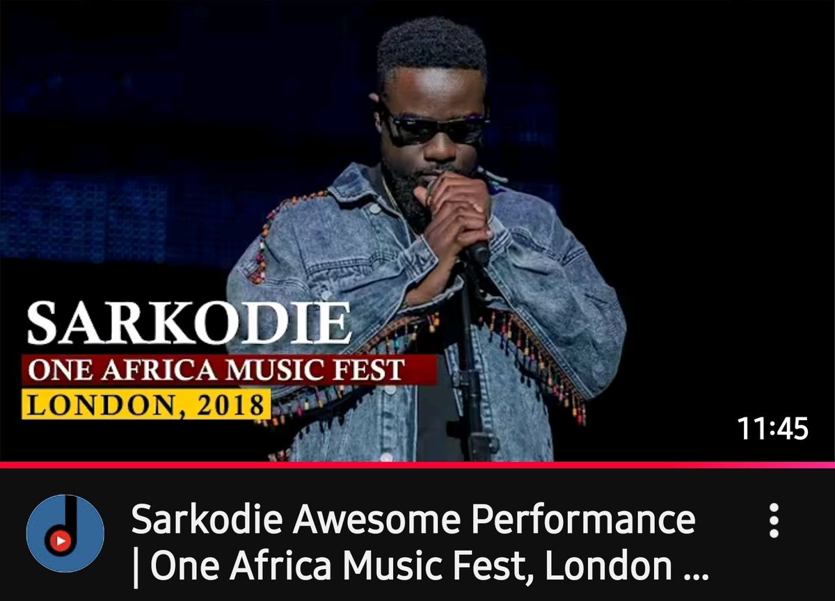 SiR_Rock1's tweet photo. Before your favorite, there was Sarkodie. https://t.co/ABC0mey6sy