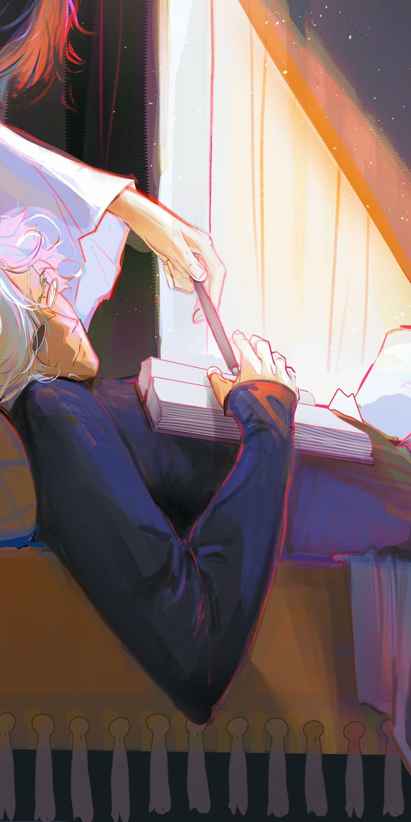 yonumo's tweet photo. i've been wanting to draw them for a while⭐️🖋️ #orufrey #Δ帽子 https://t.co/v1ohkgVlzv