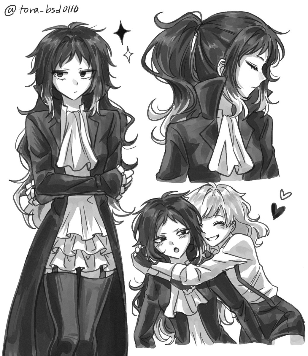 tora_bsd0110's tweet photo. 🐯👿 뮤단 뇨타 女体化
#敦芥 https://t.co/rglS2xBoK3