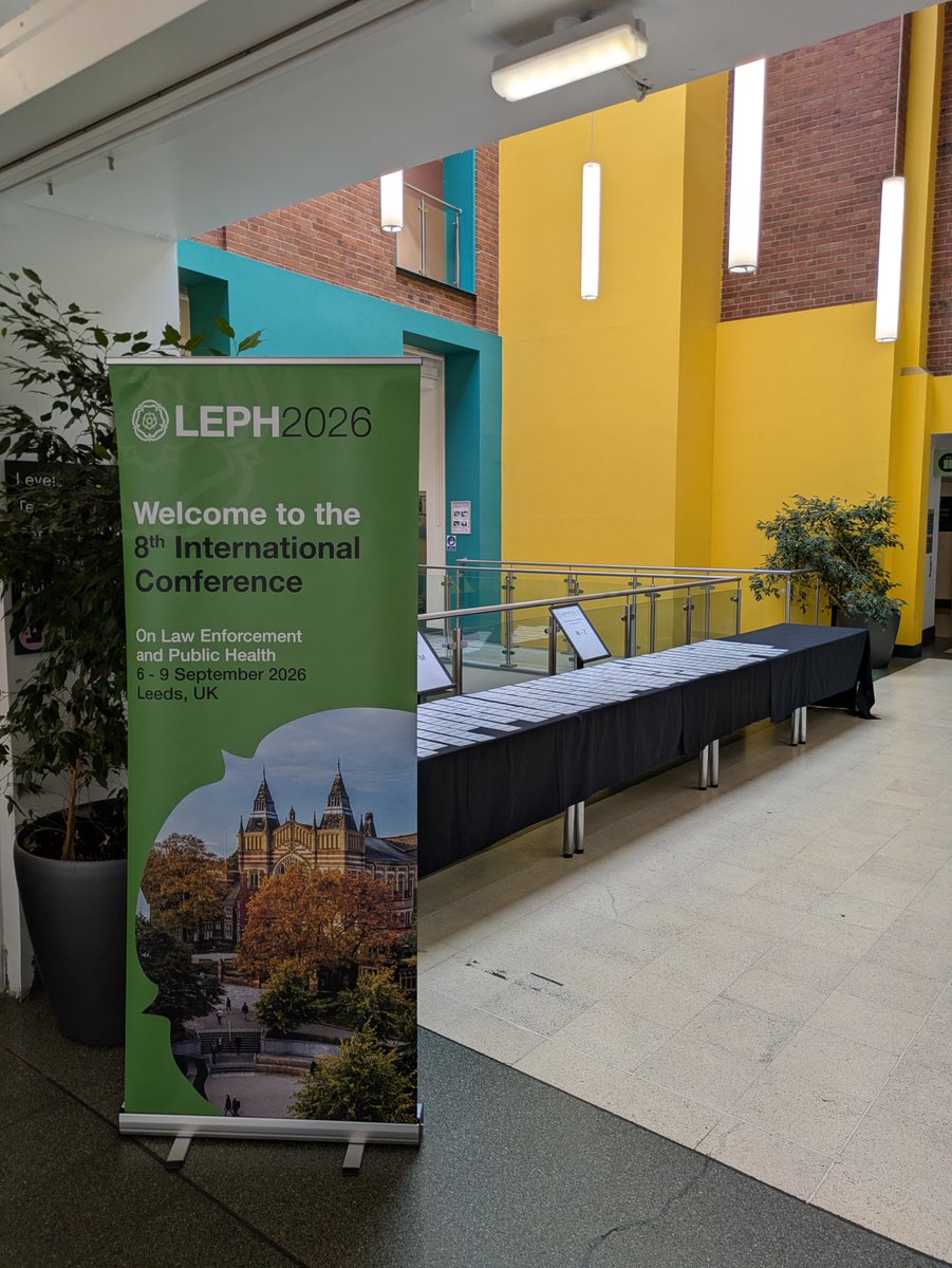 LEPH2026's tweet photo. And we're off! It's been great to welcome delegates on the first day of the 8th International Conference on Law Enforcement &amp; Public Health. An exciting and insightful few days lie ahead. https://t.co/4F1FyaWdsZ