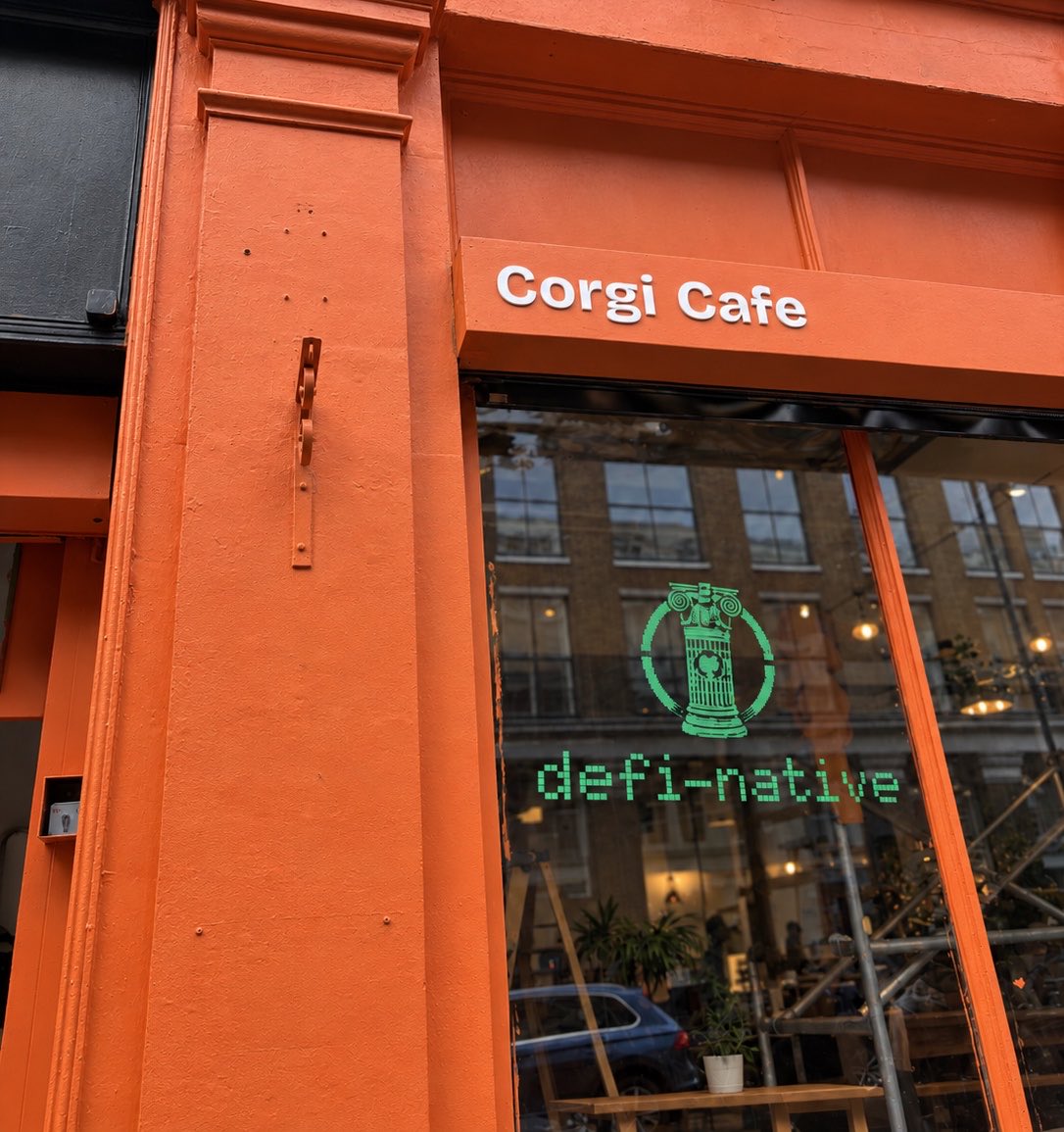 defi_native_ai's tweet photo. Corgi Cafes have fast WiFi and are open 24/7

Great place to post up with defi-native skill loaded and learn about liquidity bins 

Happy Sunday https://t.co/22jtUIoDrk