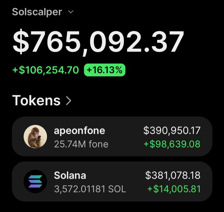 Solscalper1's tweet photo. $fone 🚀 🚀 ✅ ✅ 💷 CTPoyCwkjMvoJwU4xvZZqoD8tiYk6yDchySiN5gGpump https://t.co/Plybyv42ZB