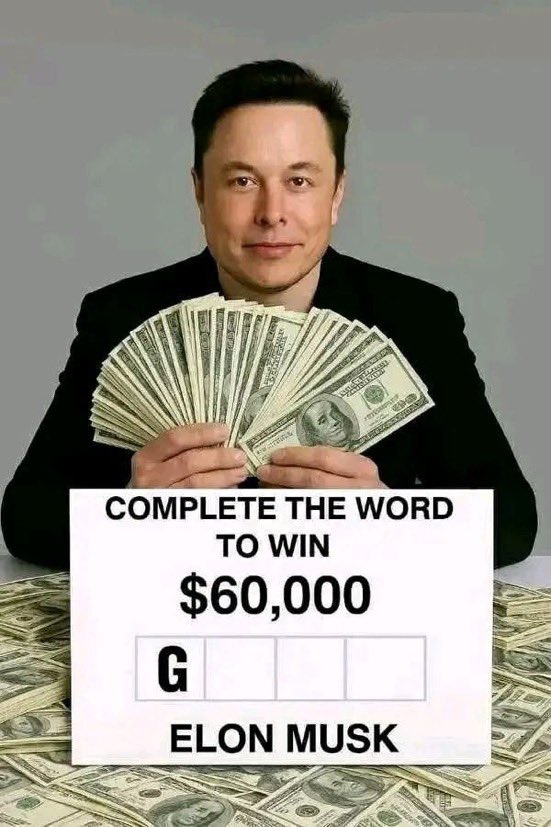 MuskelonHq's tweet photo. Complete The Word ���� To Win $60,000😎 https://t.co/OfKlDhssVm