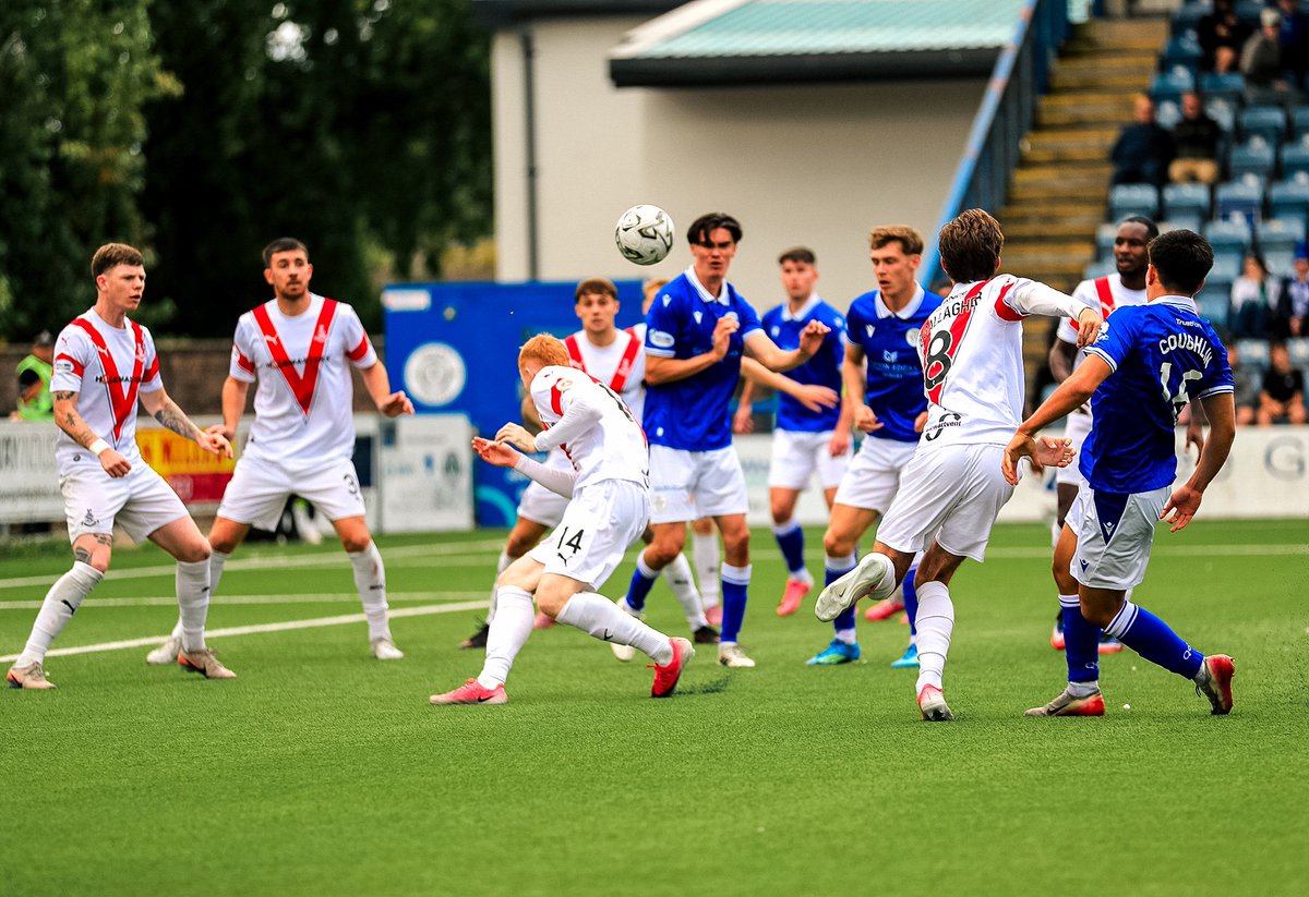 OfficialQosFC's tweet photo. 💥 Cole Coughlin fires in our equaliser!

#QOSAIR | #TheDoonhamers https://t.co/BE25tpsL33