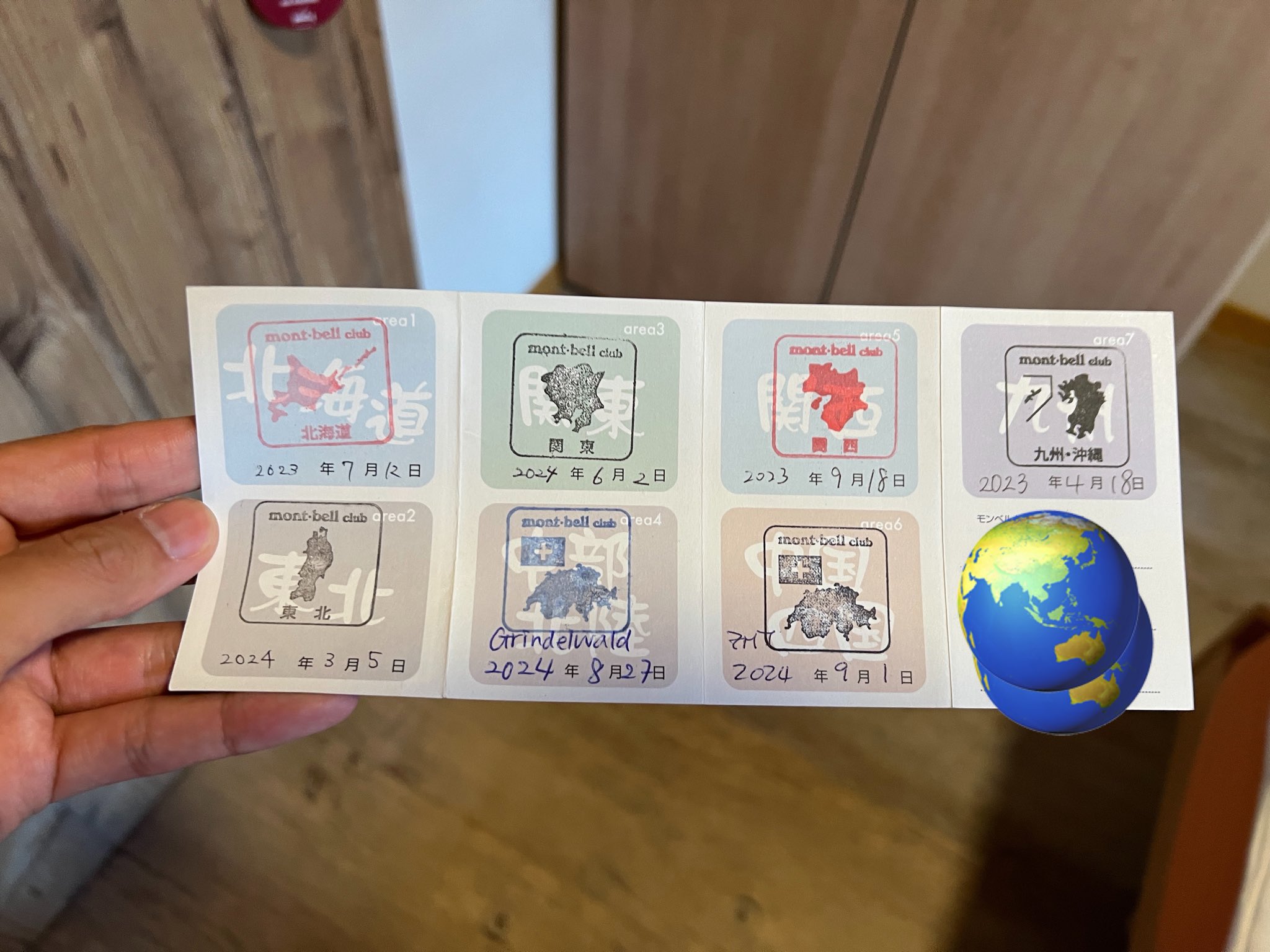 非売品】モンベル スタンプラリー 3・5・7 STARS コンプリート 非売品