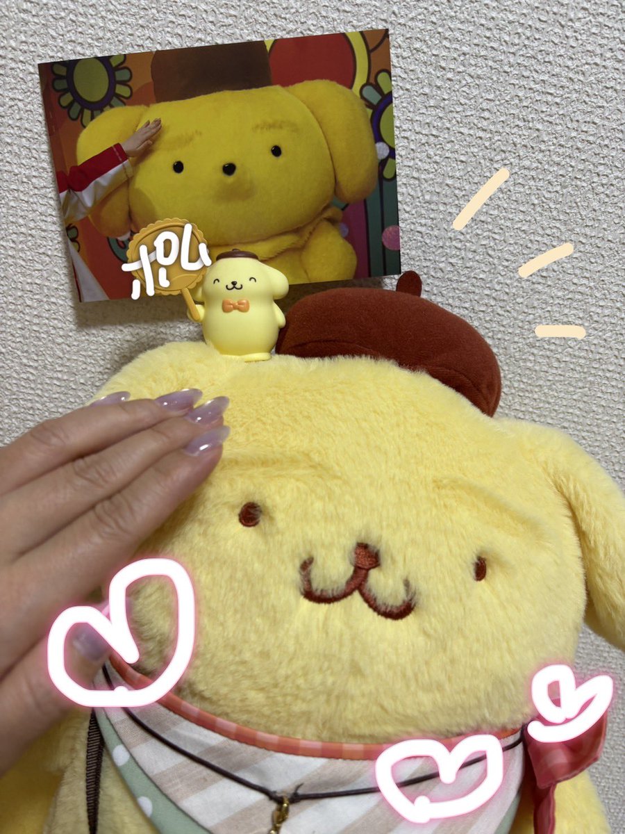 HaOekaJMFi98218's tweet photo. ポムっと、おそろい☺️ https://t.co/KT0MBkSSTe