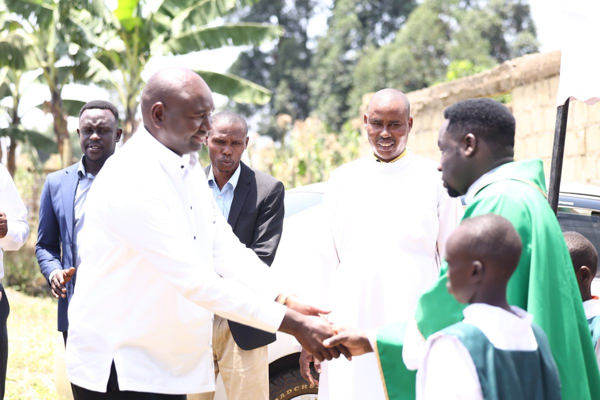 JuliusKBitok's tweet photo. “Each of you should use whatever gift you have received to serve others, as faithful stewards of God's grace in its various form ups.” (1 Peter 4:10).

Joined congregants of St. Peter's Kapkureen Catholic Church in Kapkures, Matunda, Soy Constituency, for Holy Mass and a Harambee in support of the ongoing construction of the church.