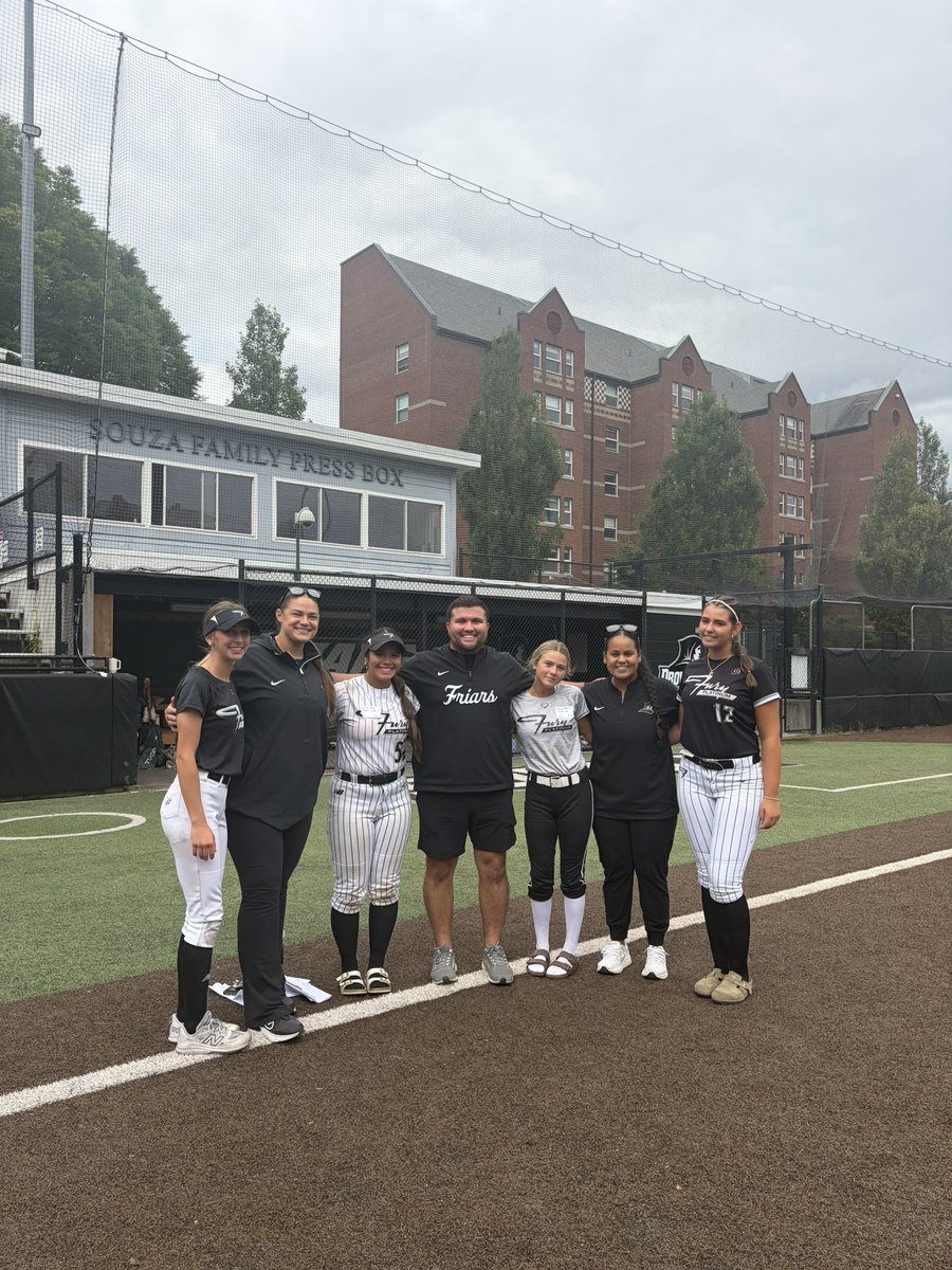HaileeStinson's tweet photo. Great experience at the PC Friars Softball Camp yesterday! 

I really appreciated how open and honest the coaches and players were with every question, and how intentional, efficient, and well-explained each drill was. Loved getting the opportunity to learn, compete, and experience the Friars’ culture firsthand.

Can’t wait to come back again! Go Friars! 🖤🤍

@PCfriarsoftball @KelseyChrist221  @BBrendanM @TaranAlvelo14 @AleimaleeLopez @FPNE16UStinson @CraigStinson @CoachDanWall @D1Softball @SBRRetweets