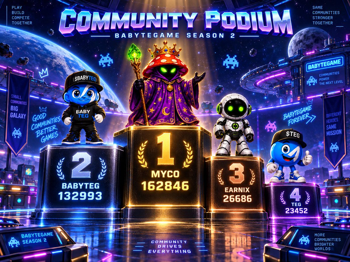 BABYTEGAME's tweet photo. @KINGMYCO_COIN Congrats champ community! https://t.co/PLwB7oUDUQ