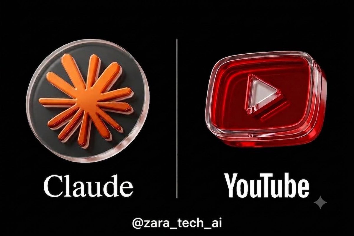 zara_tech_ai's tweet photo. CLAUDE + YouTube = $$$$

No degree. No camera. No editing skills.
Even a 15-year-old can start.

FULL blueprint FREE for the next 24 hours.

Want the blueprint?
1. Like &amp; RT
2. Comment “ Money ”
3. Follow @zara_tech_ai

It's a money printer Don’t miss. https://t.co/kFrF1kUdnB
