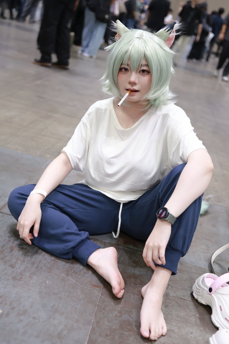 R10Park's tweet photo. #cosplay #ヤニねこ #야니네코 #8일페 

C- 야니네코(담배 고양이)
M- 태민(@taemin_o0o) https://t.co/TCfwdPBbyb
