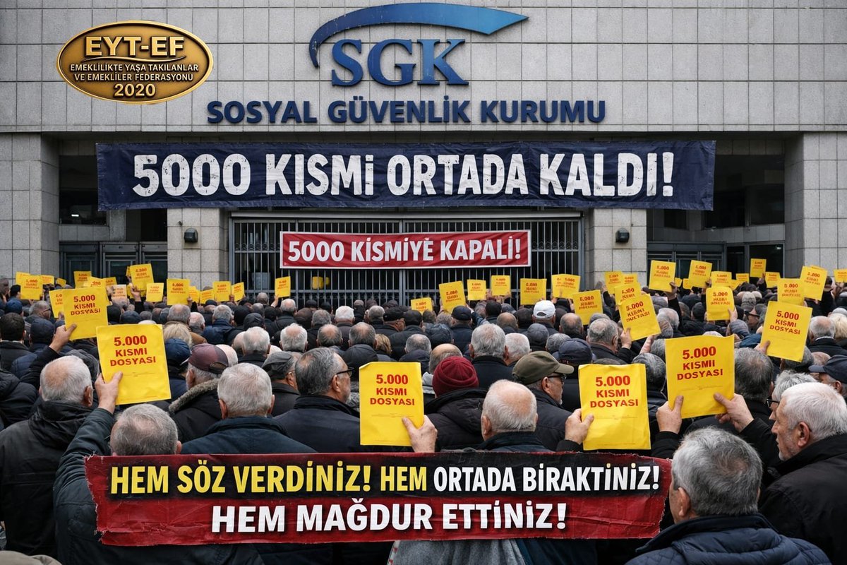 dncsny25's tweet photo. @zaferpartisi 🇹🇷 99 ÖNCESİ #EYT👇

5000 Kısmi yandı, verilen sözler
nerede❓
Dün de, bugün de, yarın da, gerçek şu👇

#5000KısmiYandıBakanBaktı 

#EmekliBattıHükümetBaktı 

@RTErdogan @iyiparti @zaferpartisi @anahtarparti  @SaadetPartisi @MHP_Bilgi @rprefahpartisi @bbpgenelmerkez @isikhanvedat https://t.co/7LZRb0qmfj