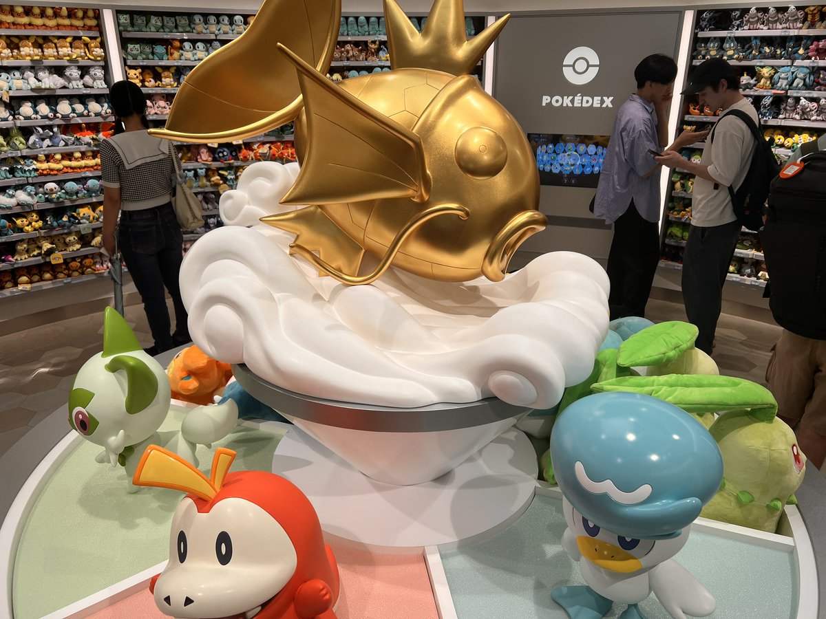 Mip5io's tweet photo. ポケセン名古屋はじめていった！
#ポケモン https://t.co/PSUfzWaxBT