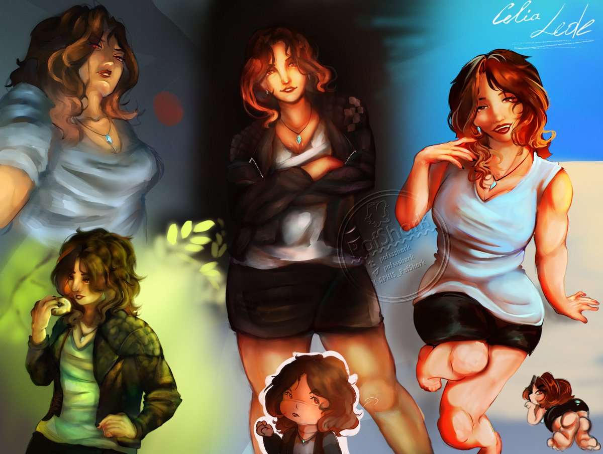 APHIS_PafShark's tweet photo. Celia Lede in different color styles
#celialede #tpof https://t.co/lqFf8eXpFf