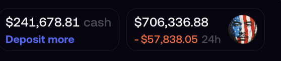 USronaldcarter's tweet photo. I got $1,000,000 on my Fomo account

WHAT DO I NEED TO BUY? https://t.co/vrJjFn6oqv
