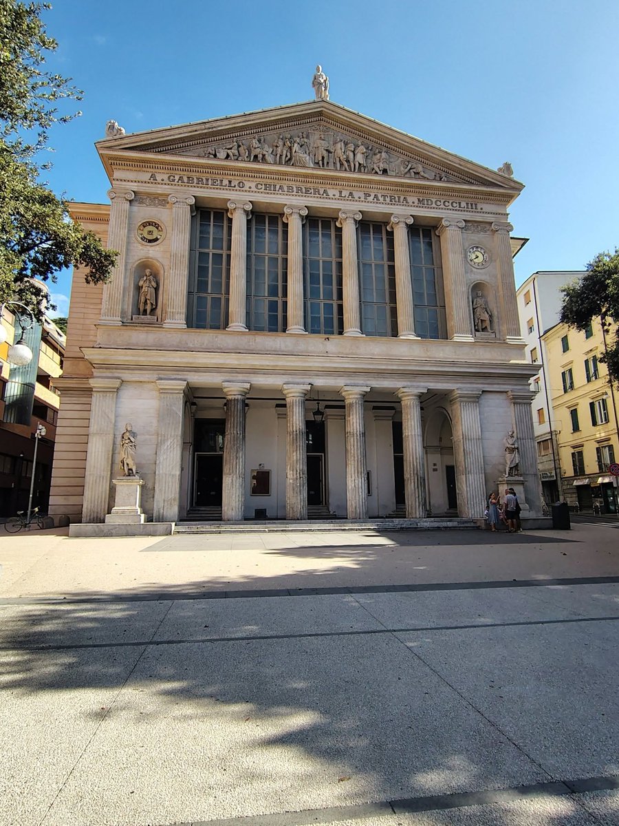 archistar1's tweet photo. Teatro Gabriello Chiabrera, 1853
Piazza Armando Diaz
Savona - Italia
#architetto Carlo Falconieri
#neoclassico
#arcgitettura https://t.co/Hpb0gye27V