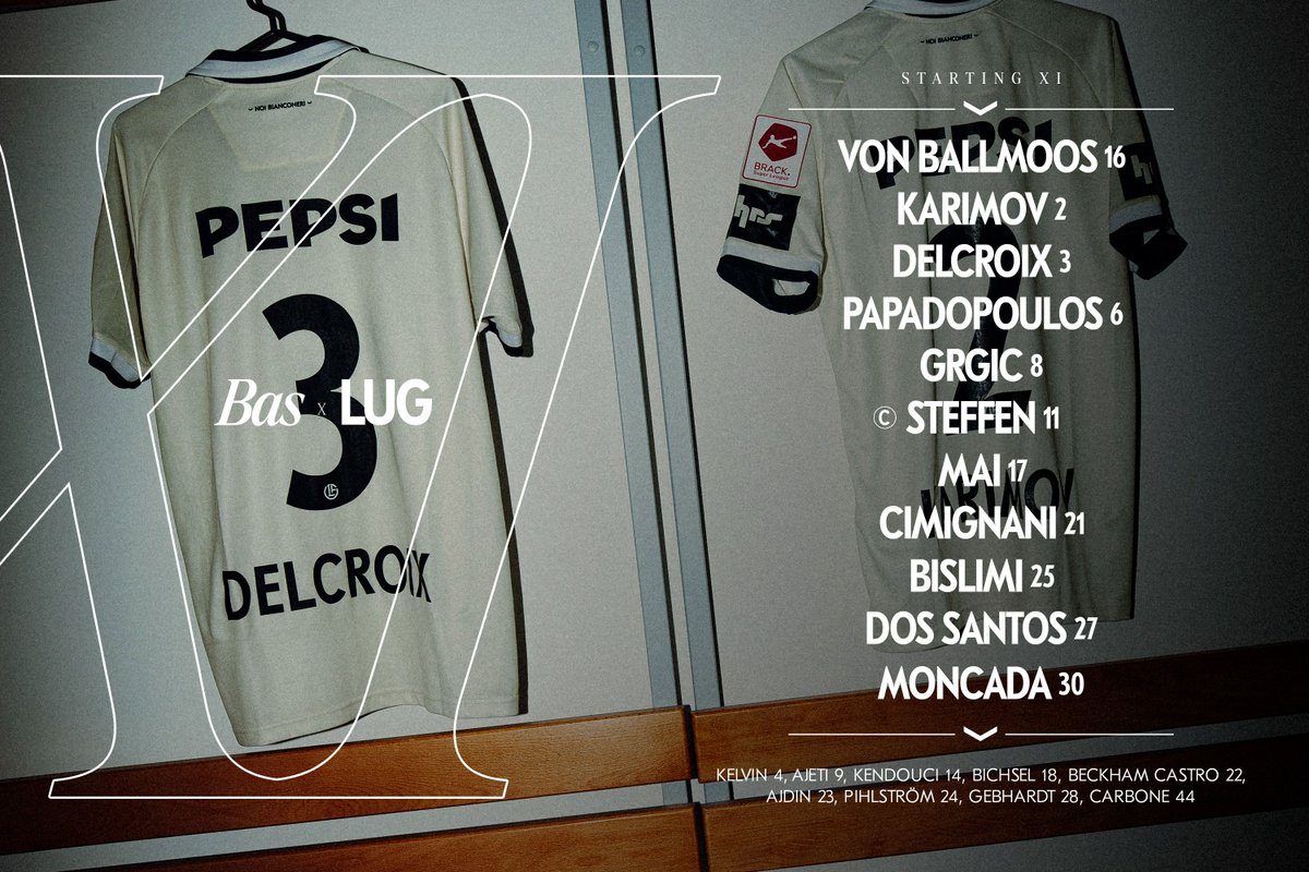 FCLugano1908's tweet photo. 𝑰𝑳 𝑵𝑶𝑺𝑻𝑹𝑶 𝑺𝑻𝑨𝑹𝑻𝑰𝑵𝑮 1️⃣1️⃣ 

#noibianconeri #fclugano #lug https://t.co/8bl9WuM1k5