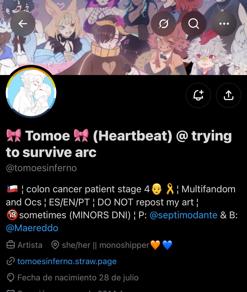 takowithnegi's tweet photo. Me duele ver que gente realmente es capaz de de perdonarle esa atrocidad, tenemos ejemplos en la comunidad sobre personas q fallecieron a causa del cáncer que lucharon y sufrieron. 

Tomoe/Ronween no tuvo la opción de simplemente “no tener esa enfermedad” por estar fingiendo. https://t.co/vttJtBUWAS