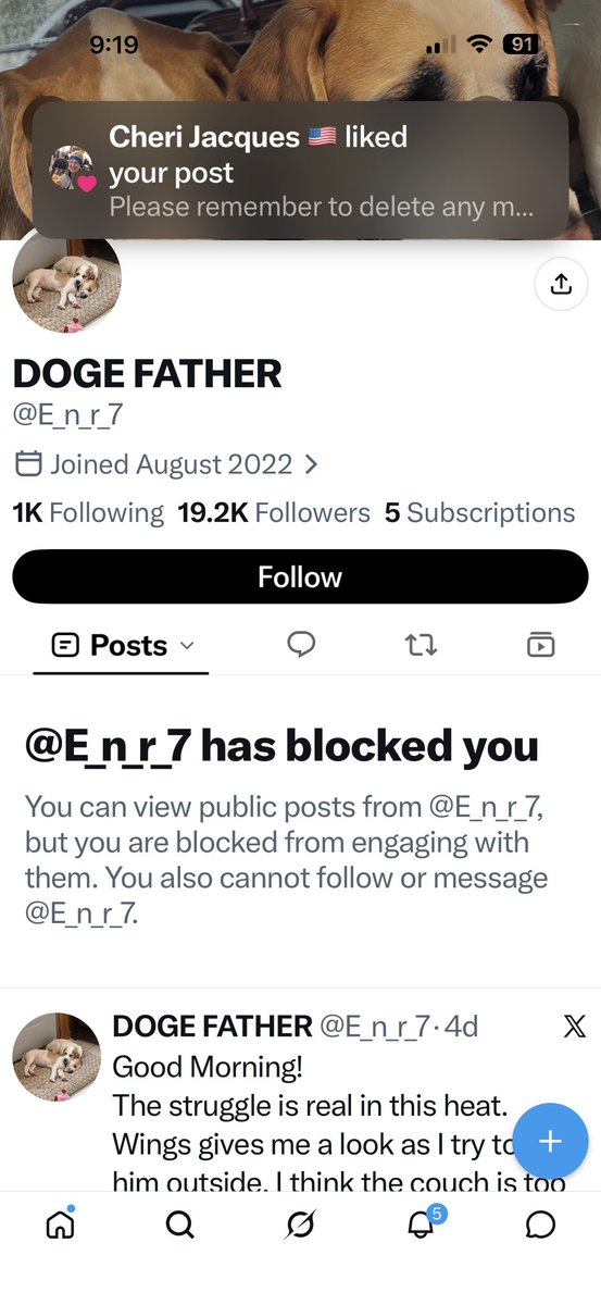 pirate_wings's tweet photo. Please be aware, this POS has changed the name of the account to DOGE FATHER. Please continue to delete and report him to X. We need to get this person!! https://t.co/tjB17utETP
