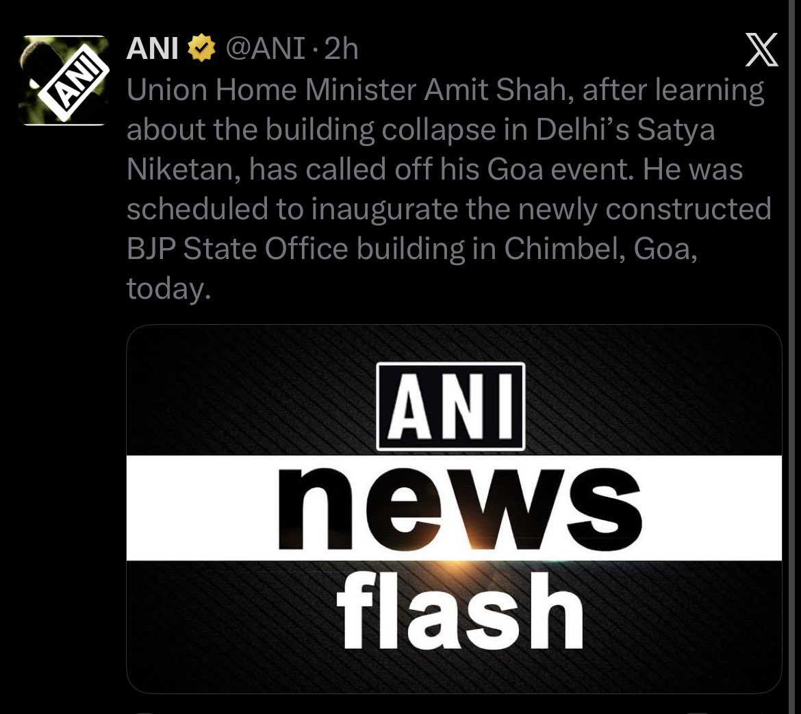 RoshanKrRaii's tweet photo. Pic 1 : Original tweet

Pic 2 : Edit after getting call from Amit Shah

This is why ANI is unmatched in Dallagiri. https://t.co/RAQ03AM1Yd