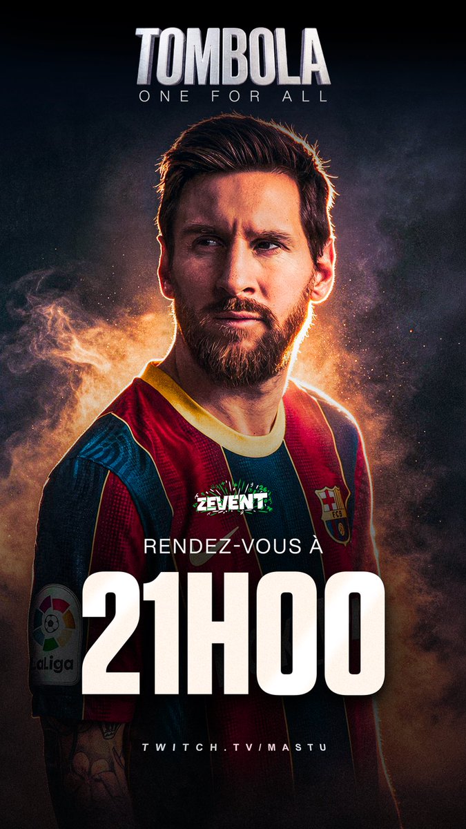 mastuu_'s tweet photo. La tombola se poursuit toute l’après midi, on finira par le maillot dédicacé de Lionel Messi à 21h00 🙏🏼 Twitch : Mastu https://t.co/EhEcWp3NKM