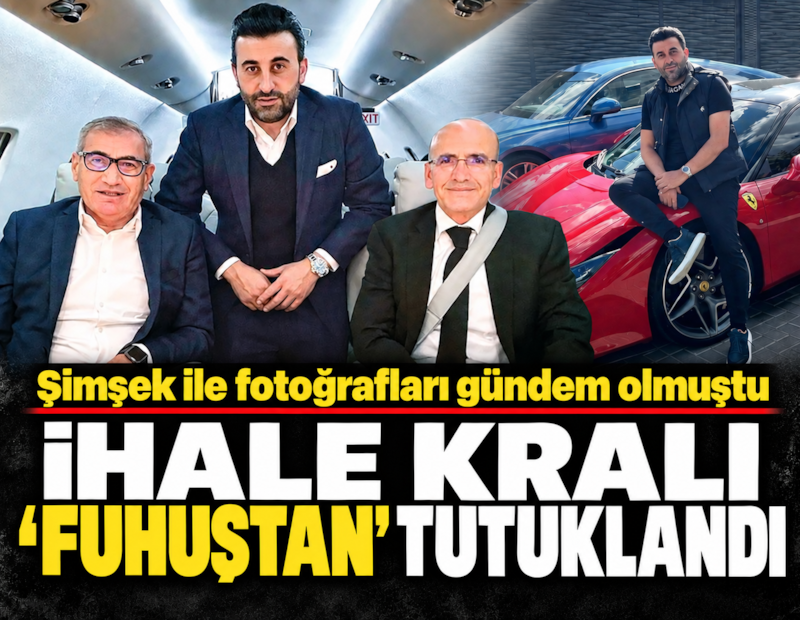 gazetesozcu's tweet photo. Şimşek ile fotoğrafı gündem olmuştu
İhale kralı 'fuhuştan' tutuklandı https://t.co/5cHXjnIyth https://t.co/bIRS1Wrauc