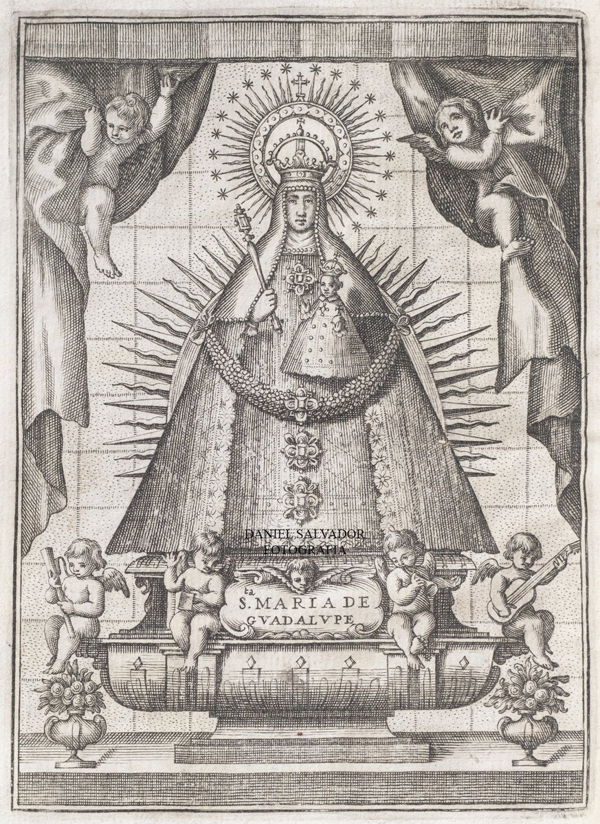 danielvsag's tweet photo. “Virgen de Guadalupe de Extremadura” 1700-1750
Anónimo. Aguafuerte y buril. 225×170 mm
En Gabriel de Talavera, “Historia de Nuestra Señora de Guadalupe” Vol 1.
Guadalupe (Cáceres). Real Monasterio de Santa María Guadalupe. https://t.co/G4mR5KDKnB