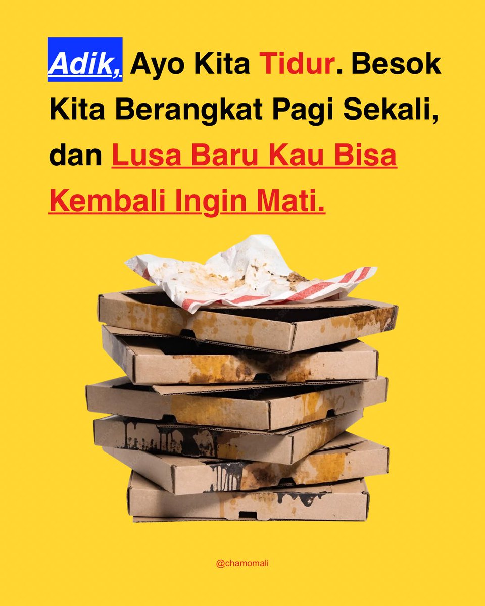 chamomali's tweet photo. Tahan sebentar ya, adik. https://t.co/S0QRuif6va