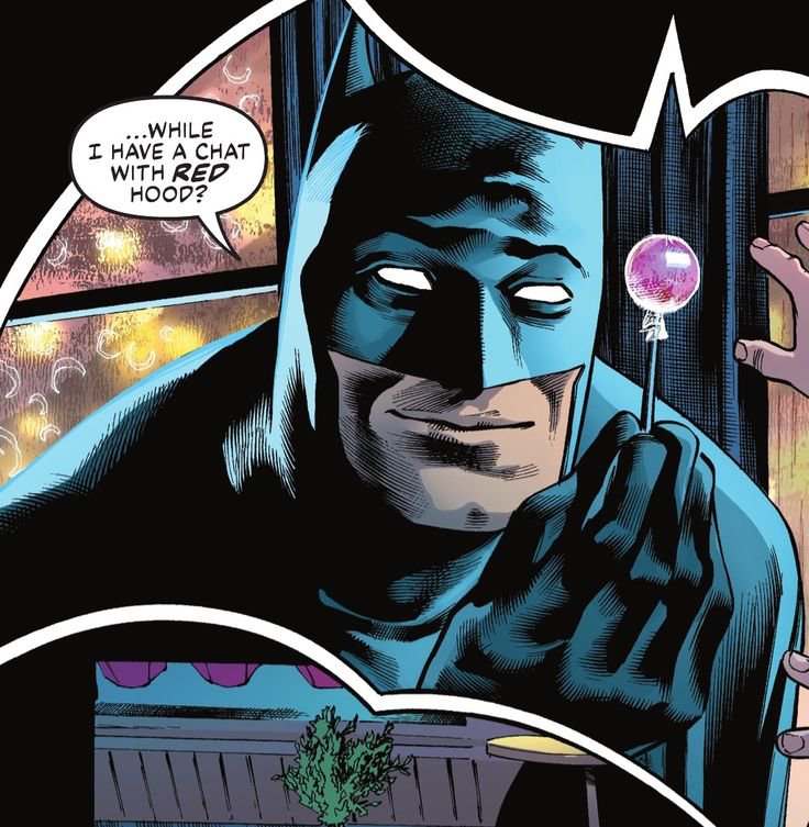 mygpjt's tweet photo. É muito adorável o Batman carregar pirulito no cinto para confortar as crianças 🥺 https://t.co/rHvft3Ozd0