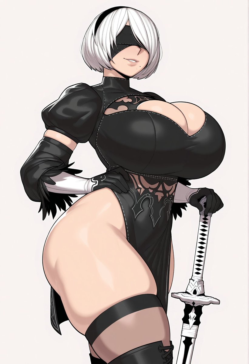 Yukinyami9's tweet photo. 2B from nier automata sfw https://t.co/sa1YuF0Yz4