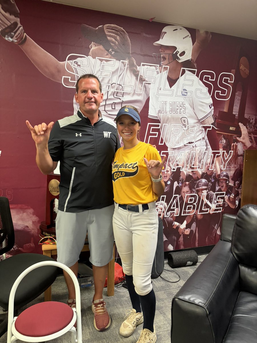 sophie_S_26's tweet photo. Great experience at the @WTAMUSoftball camp! Thank you to the coaches and players for an awesome camp and for giving me the opportunity to compete and learn more about the program. I enjoyed getting to experience the culture at WTAMU.
@MichaelMook9 @ImpactGoldSTX @coachjose_flo4 https://t.co/7vtX43tlFr