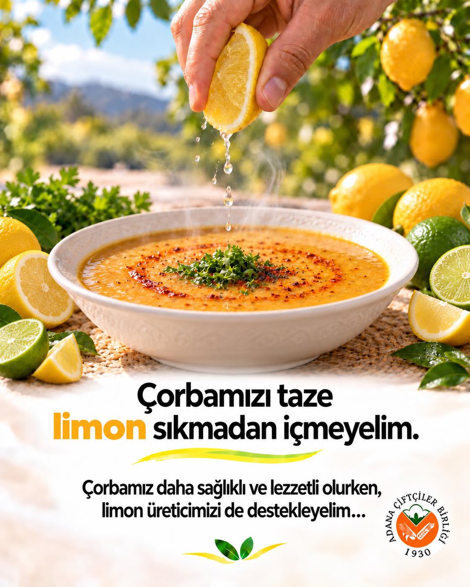 muzeyyensevkin's tweet photo. Çukurova’nın altın sarısı: LİMON 🍋
Ama üretici çıkmazda...
Girdi fiyatları el yakıyor.
Destek yetersiz.
Emek karşılıksız kalıyor.
Limon üreticisi yaşasın ki Çukurova yaşasın.
Limon üreticisine destek olalım! 🇹🇷🍋
#Limon #Çukurova #LimonÜreticisi #Çiftçi @mutludogru1969 https://t.co/3jLoOEO6sA