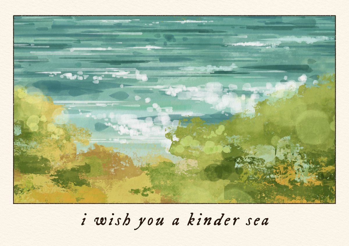 artbypudge's tweet photo. i wish you a kinder sea 🌊 https://t.co/PeccD8EAFC