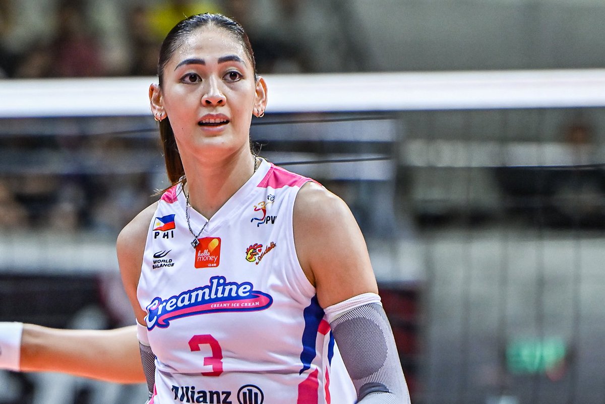 simon_pyurr's tweet photo. COULD’VE BEEN HER NIGHT 😔

#3 SANTIAGO-MINOWA, Jaja 🇵🇭🇯🇵 vs PLDT

25 Points (15 Attacks, 9 Blocks, 1 Ace)

#PVL2026 https://t.co/rL7RfdYUuG