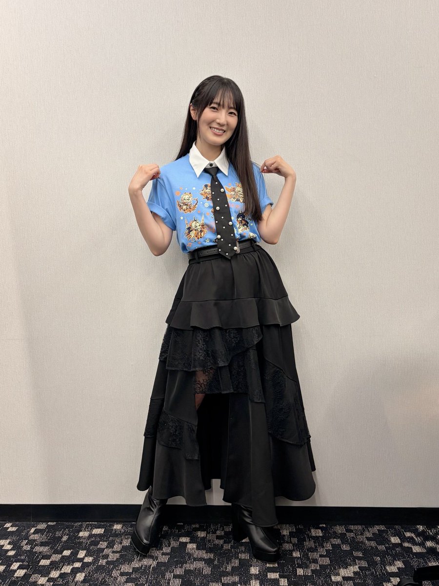 YUI_STAFF's tweet photo. 「AZUR LANE SPECIAL MUSI9 LIVE」DAY2

私は「Pledge of liberation」を歌わせていただきました🎤✨

LIVEの経験も多くないし、ましてカッコいい系の曲を生で披露することがほとんどなかったので緊張したー！

でも皆さん盛り上がってくださって嬉しかったです！

#アズレン9周年 おめでとーう！🦅🫶 https://t.co/egn6pmzwWE