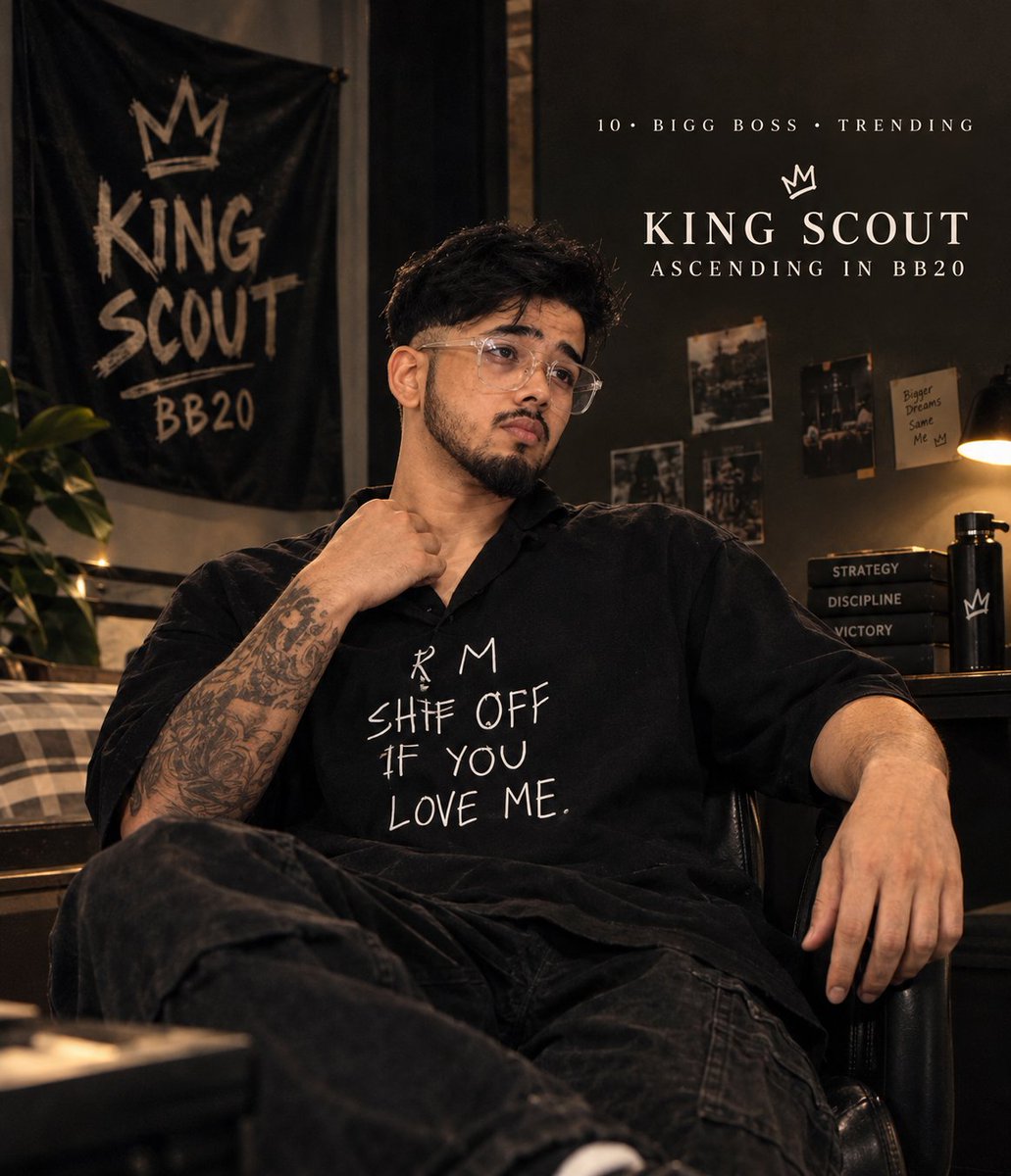 ABHISHEKSINGTHK's tweet photo. KING SCOUT IS ASCENDING IN BB20 ๐๐ฅ His fearless attitude and powerful presence are winning hearts. The journey has just begun, and itโs time for everyone to unite and show unwavering support for our KING! ๐
#ScoutInBB20 #TanmaySingh #ScoutOP #BiggBoss20 #TeamScout https://t.co/xINhh3PLJk