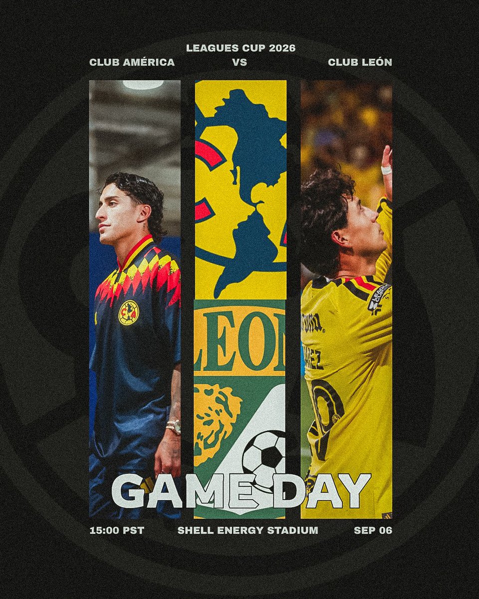 AguilaZonePod's tweet photo. GAME DAY /// @LeaguesCup - 3rd Place

🆚 @clubleonfc 
⏰ 3:00PM PST
📺 @AppleTV 
🏟️ @ShellEnergyStdm https://t.co/p3DJkkYIaK
