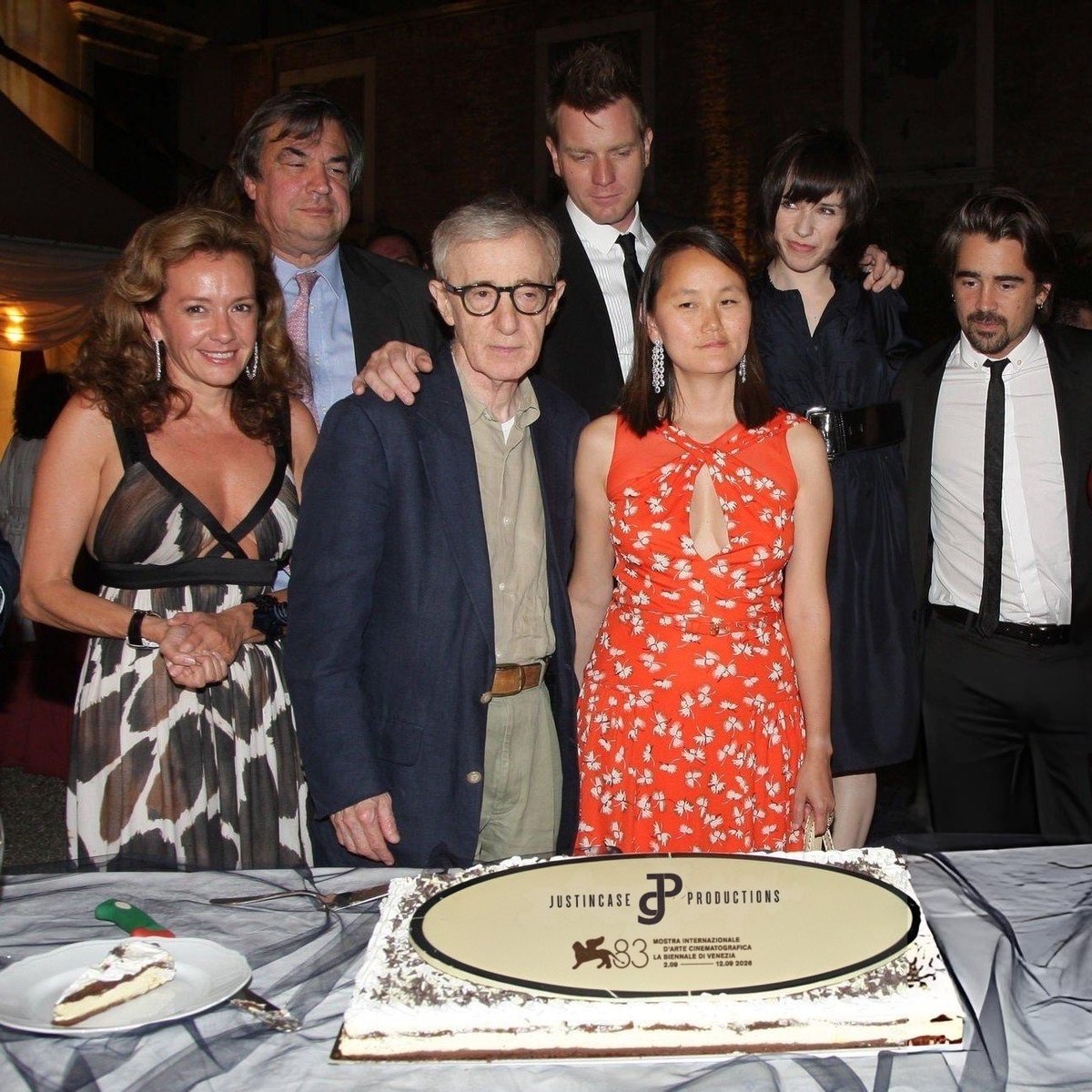 CliveMalloy's tweet photo. Forgot to post these from the @JCPFilms cocktail party at Venice (@la_Biennale). It was an open bar and I am Irish... so let that sink (drink) in. Also great that our Head of PR, Michael Logan, actually hung out with us for a bit. The man is busier than anyone I have ever met. https://t.co/MeFmRSCznT