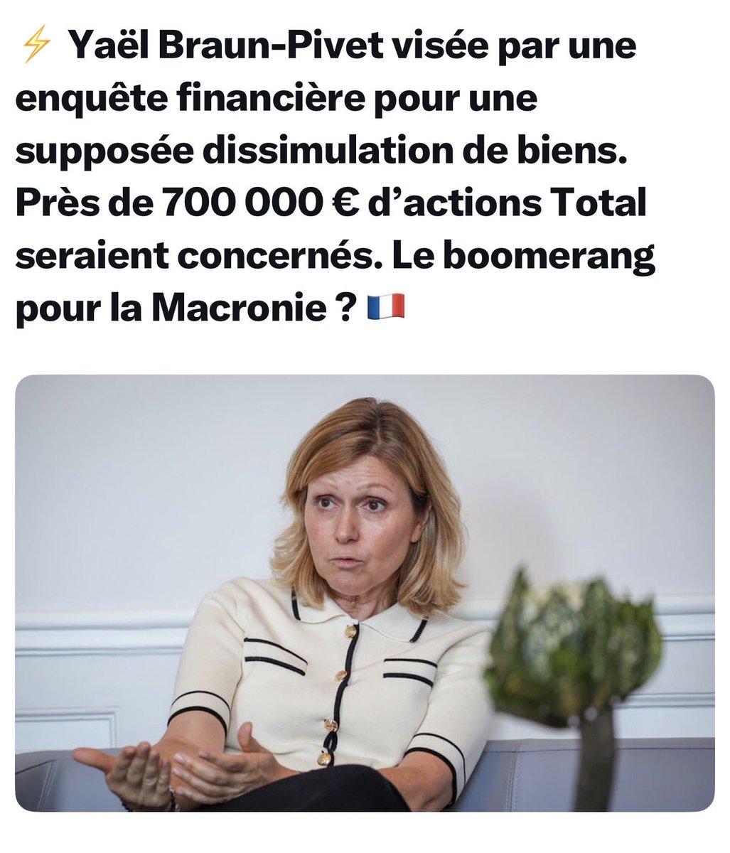 JefHugo99582's tweet photo. CETTE MACRONISTE QUI EST SI FORTE POUR FAIRE LA MORALE AUX FRANÇAIS, ET QUI VEUT INTERDIRE LES RÉFÉRENDUMS POUR QUE L’INVASION MIGRATOIRE NE PUISSE PAS ÊTRE REMISE EN QUESTION PAR UN VOTE POPULAIRE, C’EST ELLE QUI EST PRISE EN FLAGRANT DÉLIT DE MAGOUILLE POUR ÉCHAPPER AU FISC .. https://t.co/D9aAhL47lm